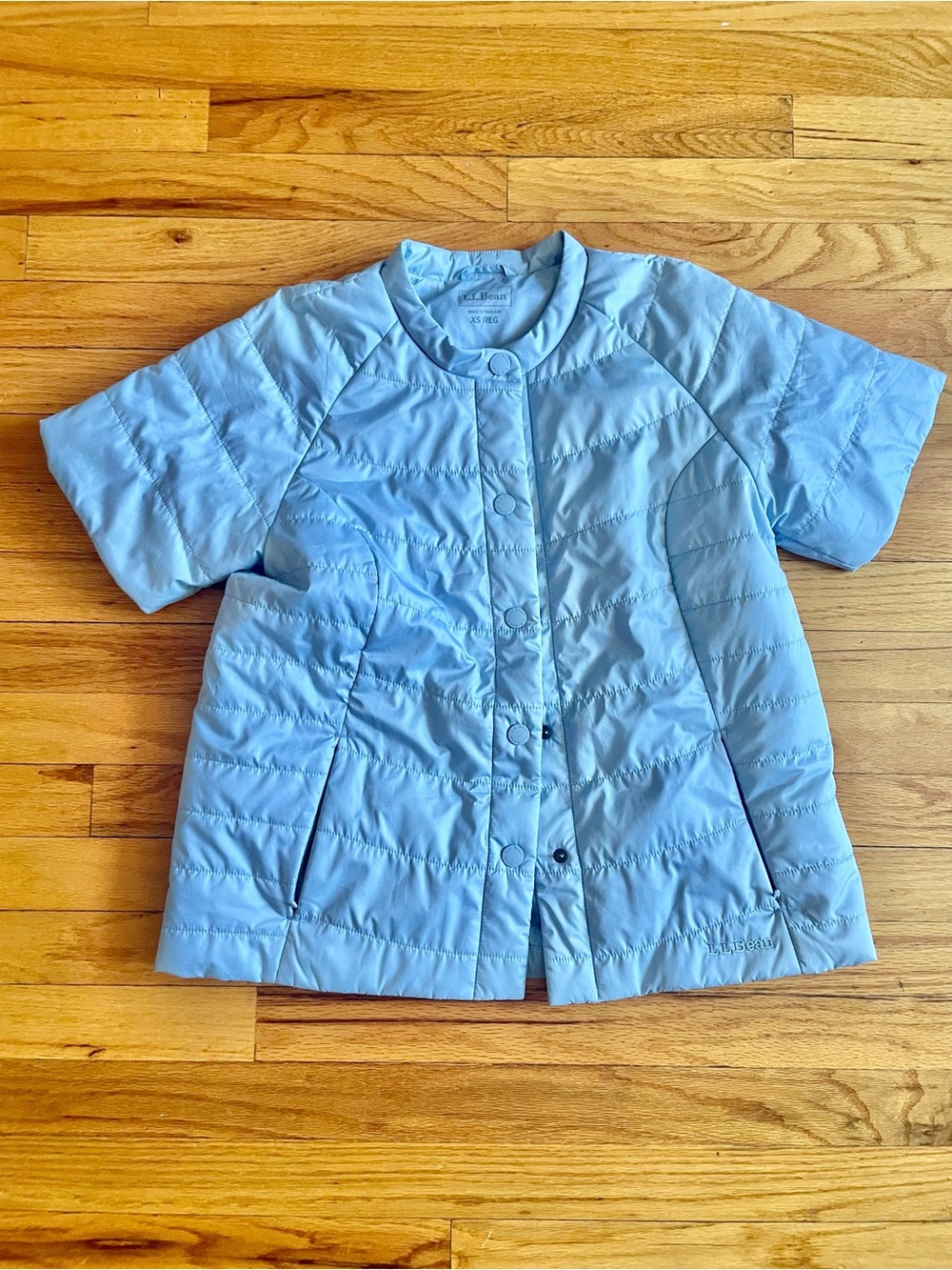 L.L. BEAN Light Blue Puffer Jacket XS